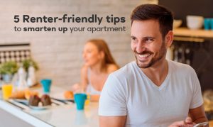 5 Renter-friendly tips to smarten up your apartment