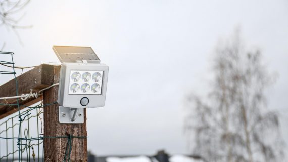 Solar Motion Sensor Light