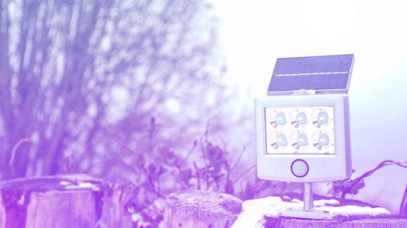 Solar Motion Sensor Light Outdoor